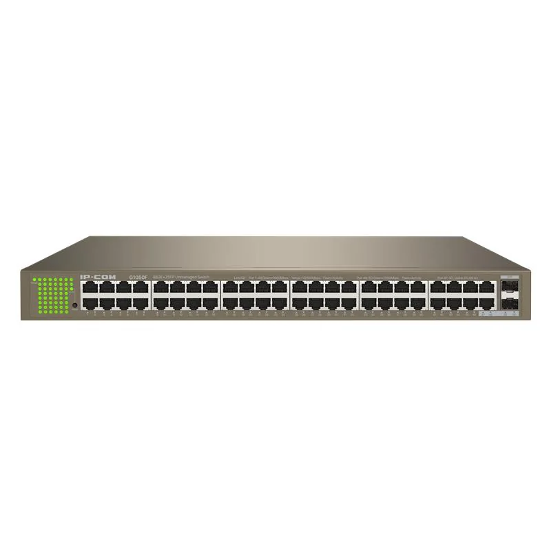 IP-COM IP-G1050F 48 PORT GIGABIT + 2X1GB SFP PORT RACKMOUNT SWITCH