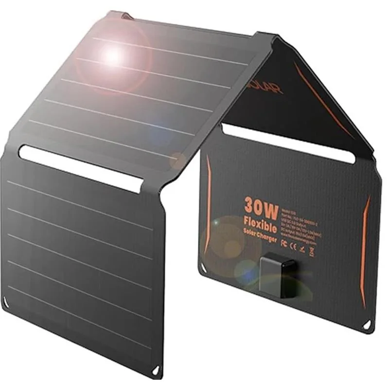 FLEXSOLAR E30 TAŞINABİLİR 30W GÜNEŞ PANELİ