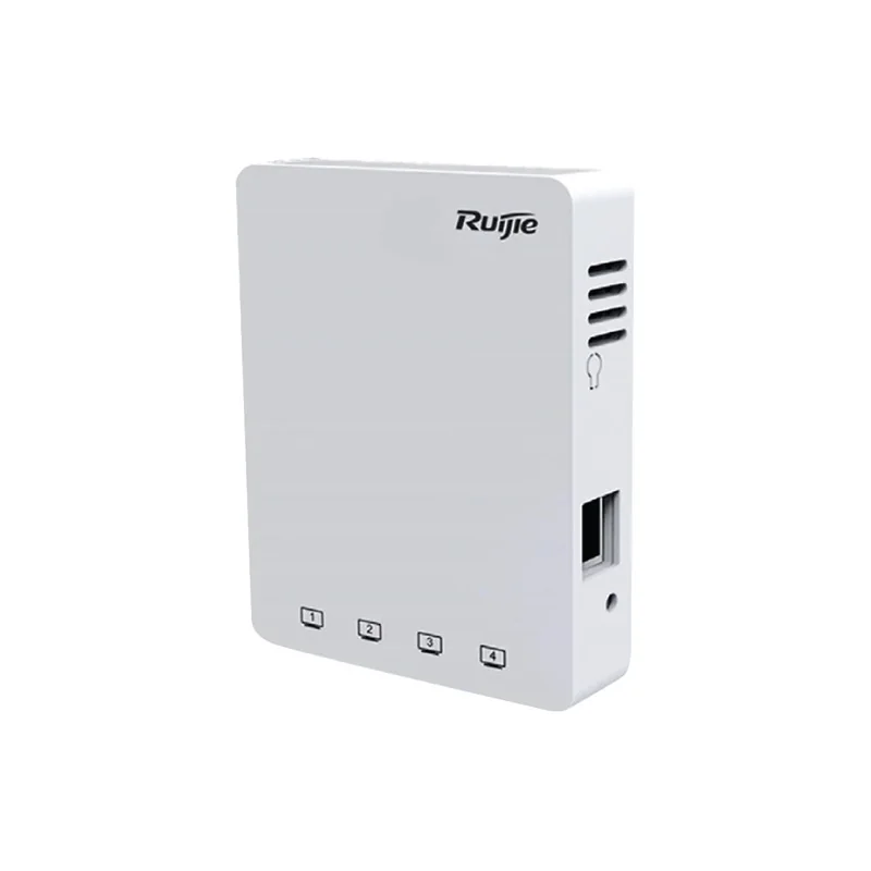 RUIJIE RG-MAP552-W 1 PORT POE GIGABIT + 4 PORT 10/100 PORT 2.4/5GHZ 1167MBPS 2X2 MIMO WIFI5 POE DUVAR TİPİ ACCESS POINT