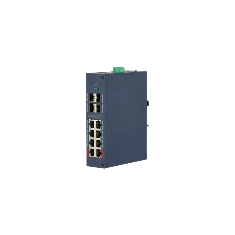 DAHUA CHS4412-8GT-125 8 PORT GIGABIT + 4XGIGABIT SFP UPLINK CLOUD YÖNETİLEBİLİR 125W POE ENDÜSTRİYEL SWITCH