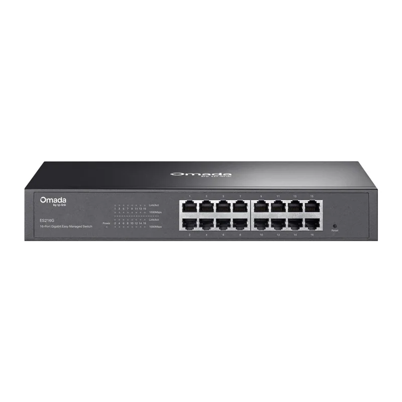 TP-LINK OMADA ES216G 16 PORT GIGABIT YONETILEBILIR METAL KASA SWITCH