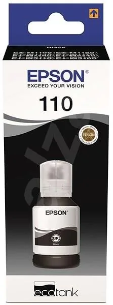 EPSON C13T03P14A 110 ECOTANK BLACK INK BOTTLE