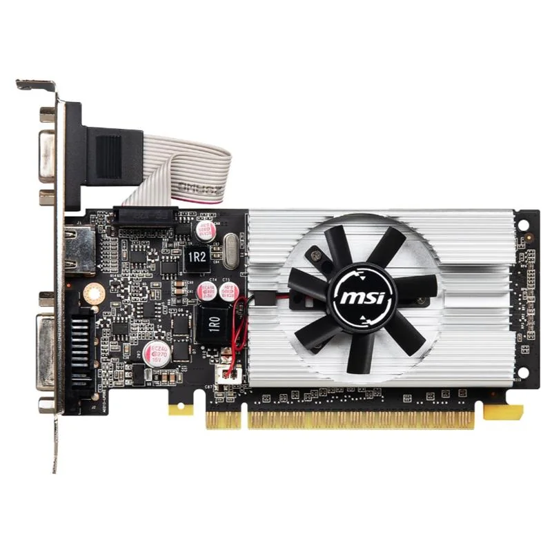 MSI GEFORCE N210-1GD3/LP 1GB DDR3 64BIT 1XVGA 1XHDMI 1XDVI EKRAN KARTI
