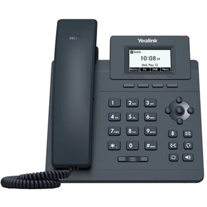 YEALINK SIP-T30P 2.3 INC HD SES POE DESTEKLİ MASAÜSTÜ IP TELEFON