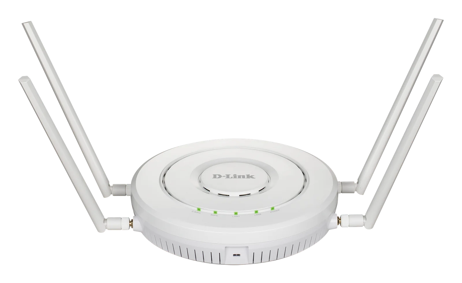 D-LINK DWL-8620APE 2 PORT GIGABIT 2.4/5GHZ AC2600 WAVE2 4X4 MU-MIMO TAVAN TİPİ ACCESS POINT
