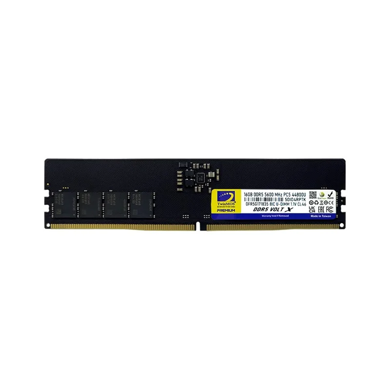 16 GB DDR5 5600MHZ CL46 TWINMOS DT TMD516GB5600U46WO