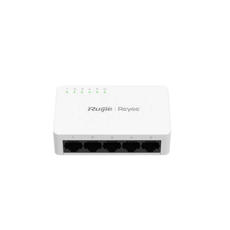 RUIJIE REYEE RG-ES05F 5 PORT 10/100 TAK CALISTIR PLASTIK KASA SWICH