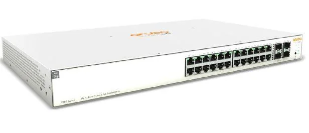 HPE ARUBA ION 1930 JL682A 24 PORT GIGABIT+ 4XSFP1/10GB L2+ YÖNETİLEBİLİR RACKMOUNT SWITCH