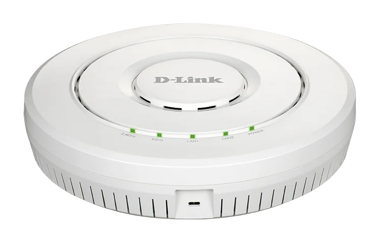 D-LINK DWL-8620AP 2 PORT 10/100/1000 AC2600 WAVE2 2533MBPS 4X4 MIMO DUAL BAND ACCESS POINT