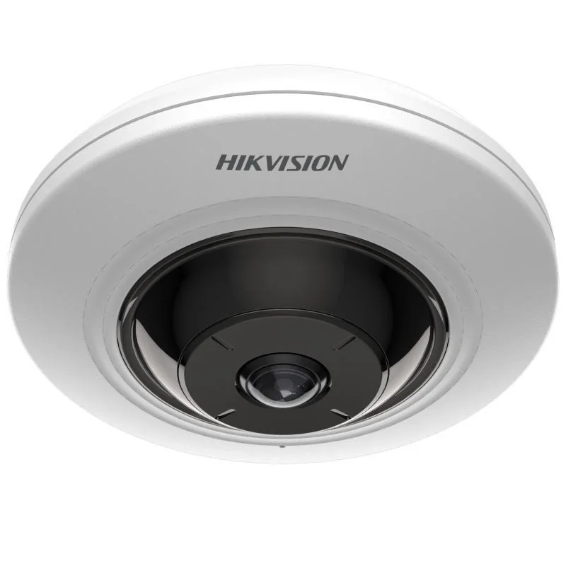 HIKVISION DS-2CD2955G0-ISU 5MP 1.05MM LENS 360 DERECE 8 METRE IR DAHİLİ MİKROFON FISHEYE IP KAMERA