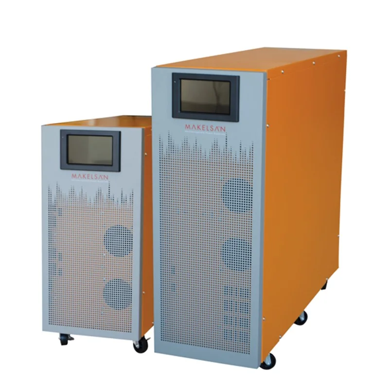 MAKELSAN POWERPACK HF SE 3300 10KVA 3F/3F (20X9AH) 5/10 DK PF;1 LCD ONLINE UPS (TRIFAZE)